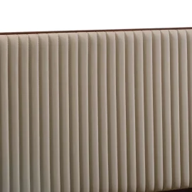 580P Queen Size Upholstered panel in Dove Leatherette (88)