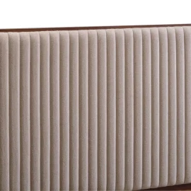 585P King Size Upholstered panel in Linen Fabric (86)