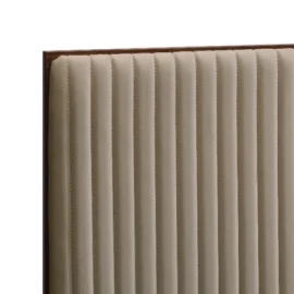 580P Queen Size Upholstered panel in Dove Leatherette (88)