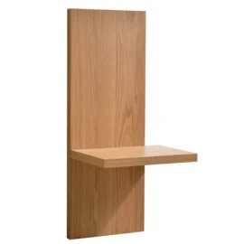 1902A 17 ¾” x 14 ½” x 41 ½” 2 x Headboard Side panels (wings) with nightstand shelf (includes induction charger for cell phone)