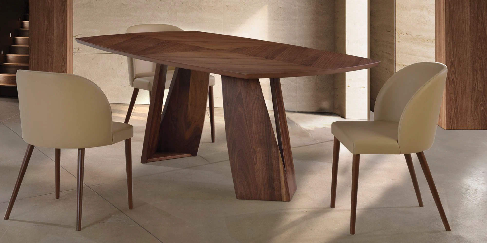 Monaco Walnut Table