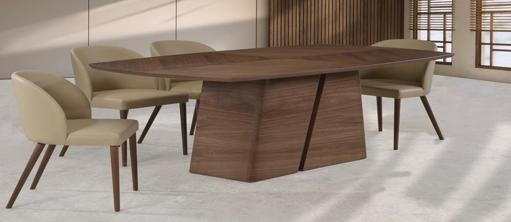 Pisa Walnut Table