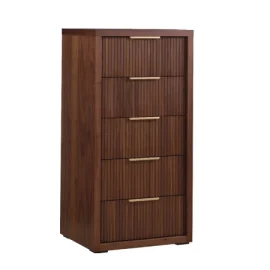 16537 25 x 20 x 49” Lingerie Chest Fluted drawer fronts