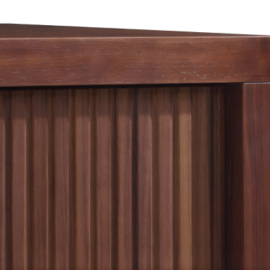 Rigatto drawer fronts with fluted design