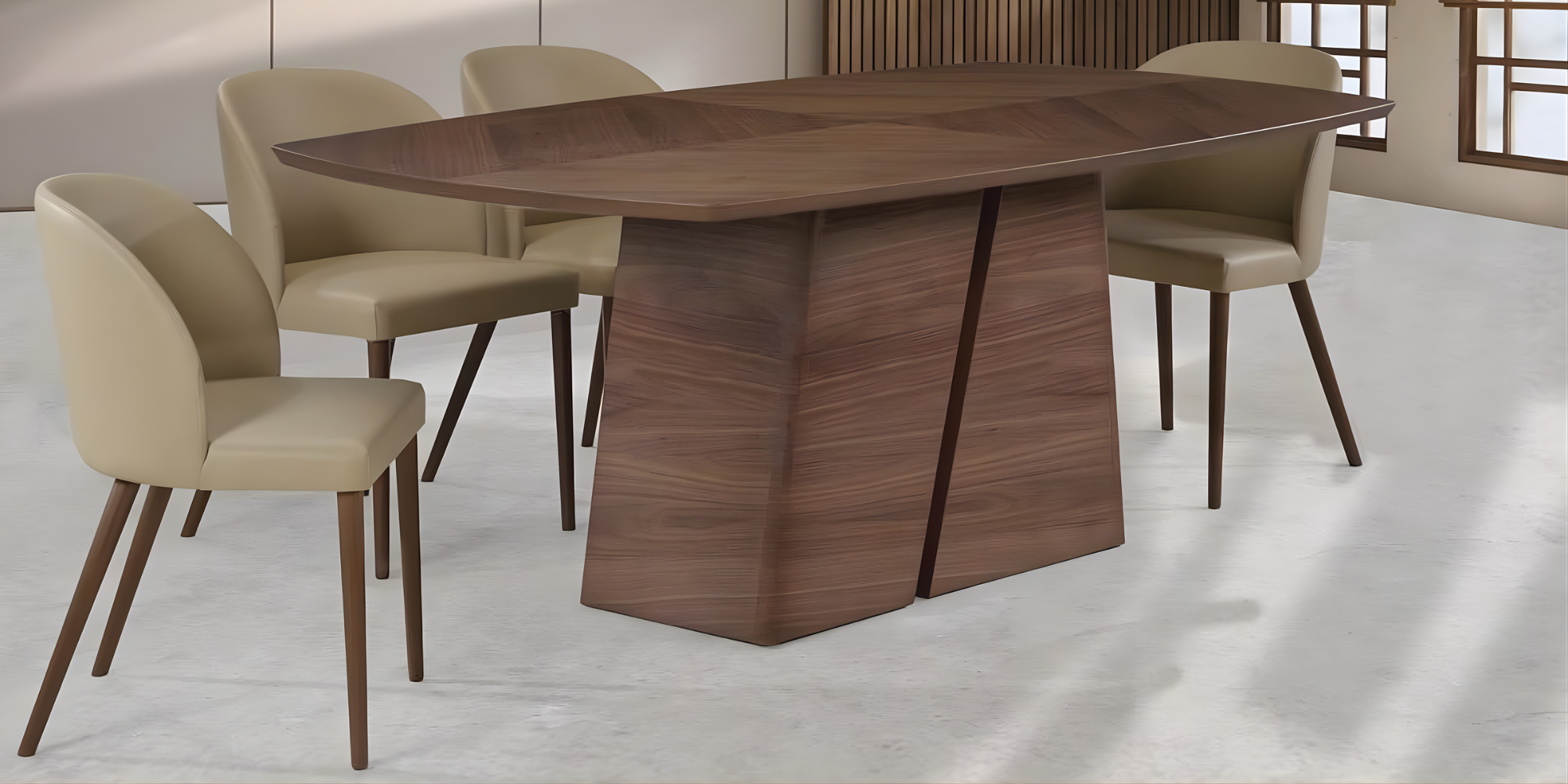 Pisa Walnut Table
