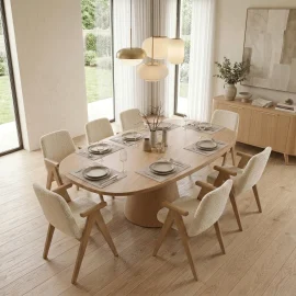 Lyon Table - With Oldo Chairs