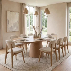 Lyon Table - With Bruges Chairs
