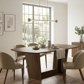 Meda Table - Side View