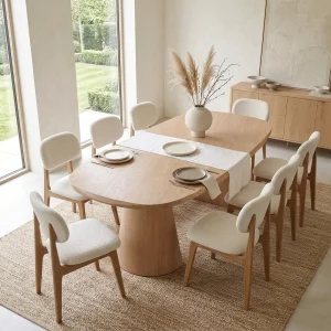 Nantes Table - With Bruges Chairs X 8