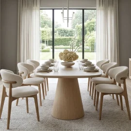Paris Table - With Orlay Chairs X 6