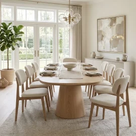 Paris Table - With Bruges Chairs X 8