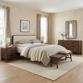 Palo Bedroom - Walnut