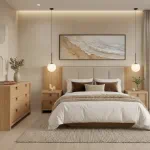 Linea Oak Bedroom
